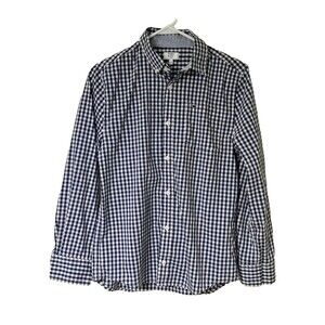 Crown & Ivy Kids Gingham Button-Up Shirt - Size L